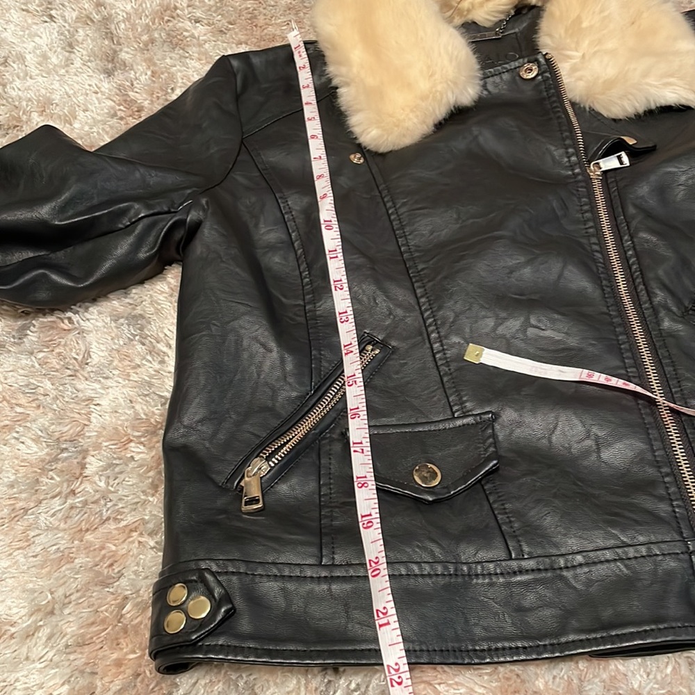 Black  faux jacket - Picture 7 of 12
